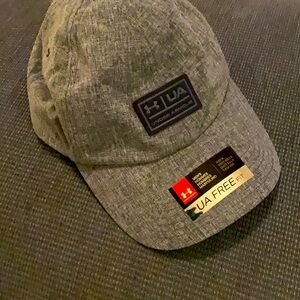 Under Armour Denim Blue Ball Cap; UA Free Fit.